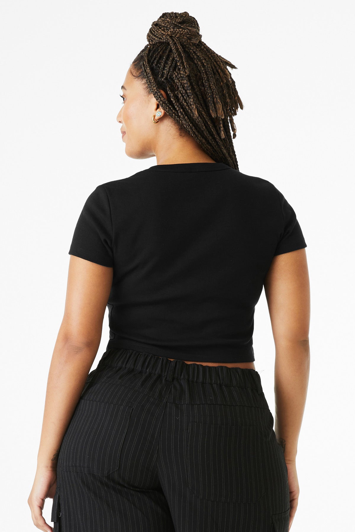 Back Model Solid Black Blend