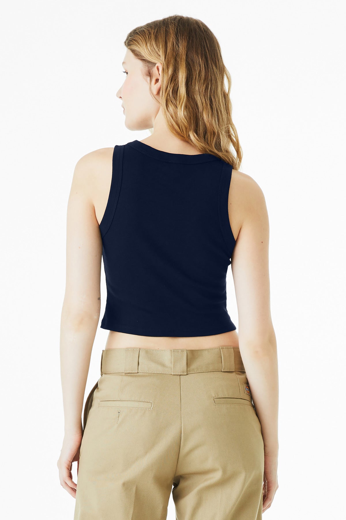 Back Model Solid Navy Blend