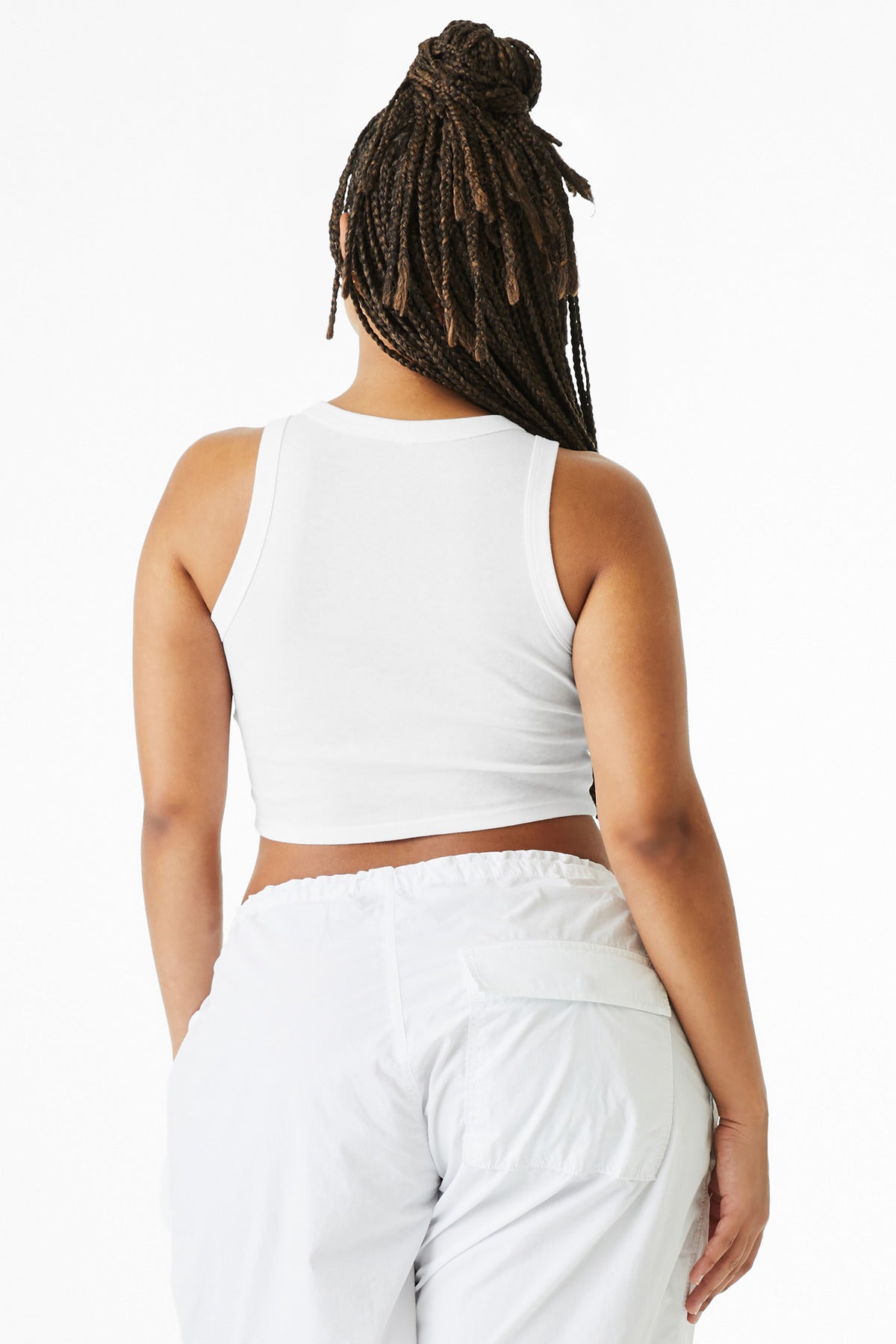 Back Model Solid White Blend