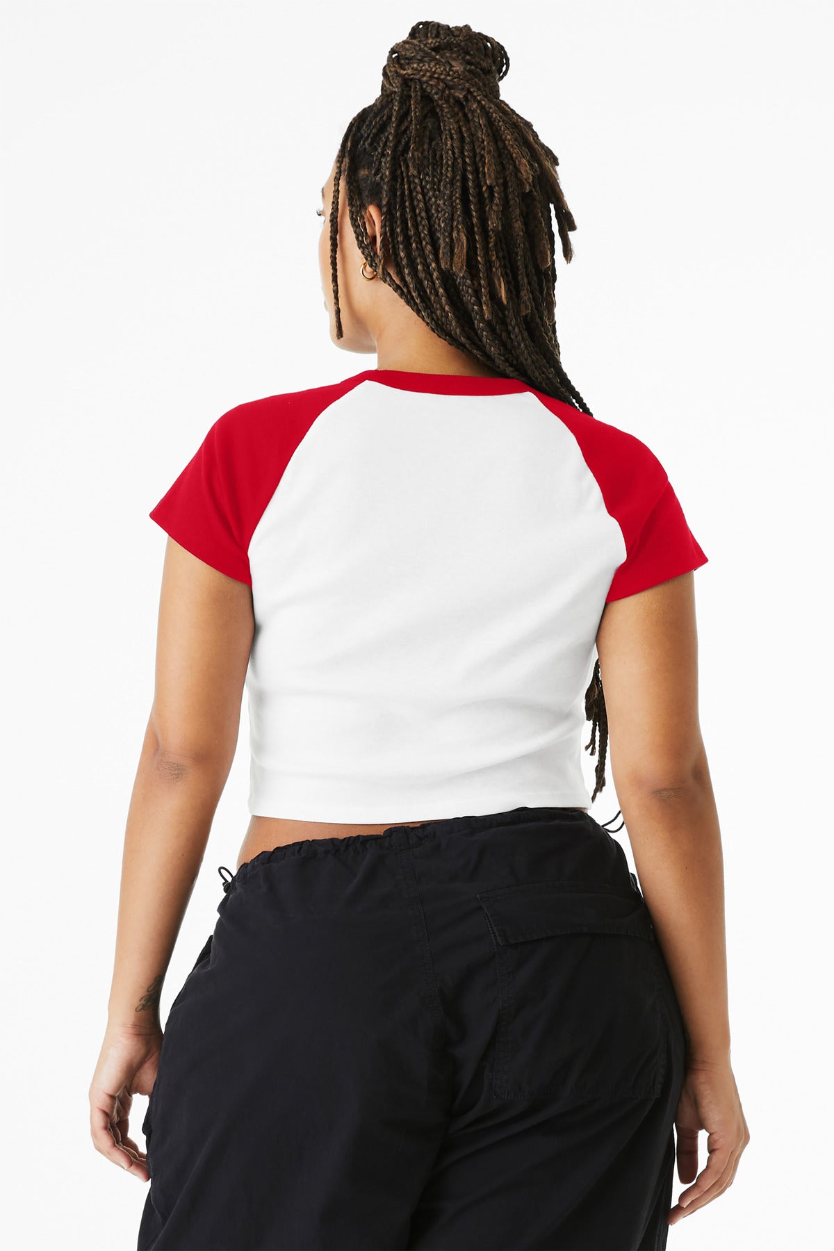 Back Model White/ Red