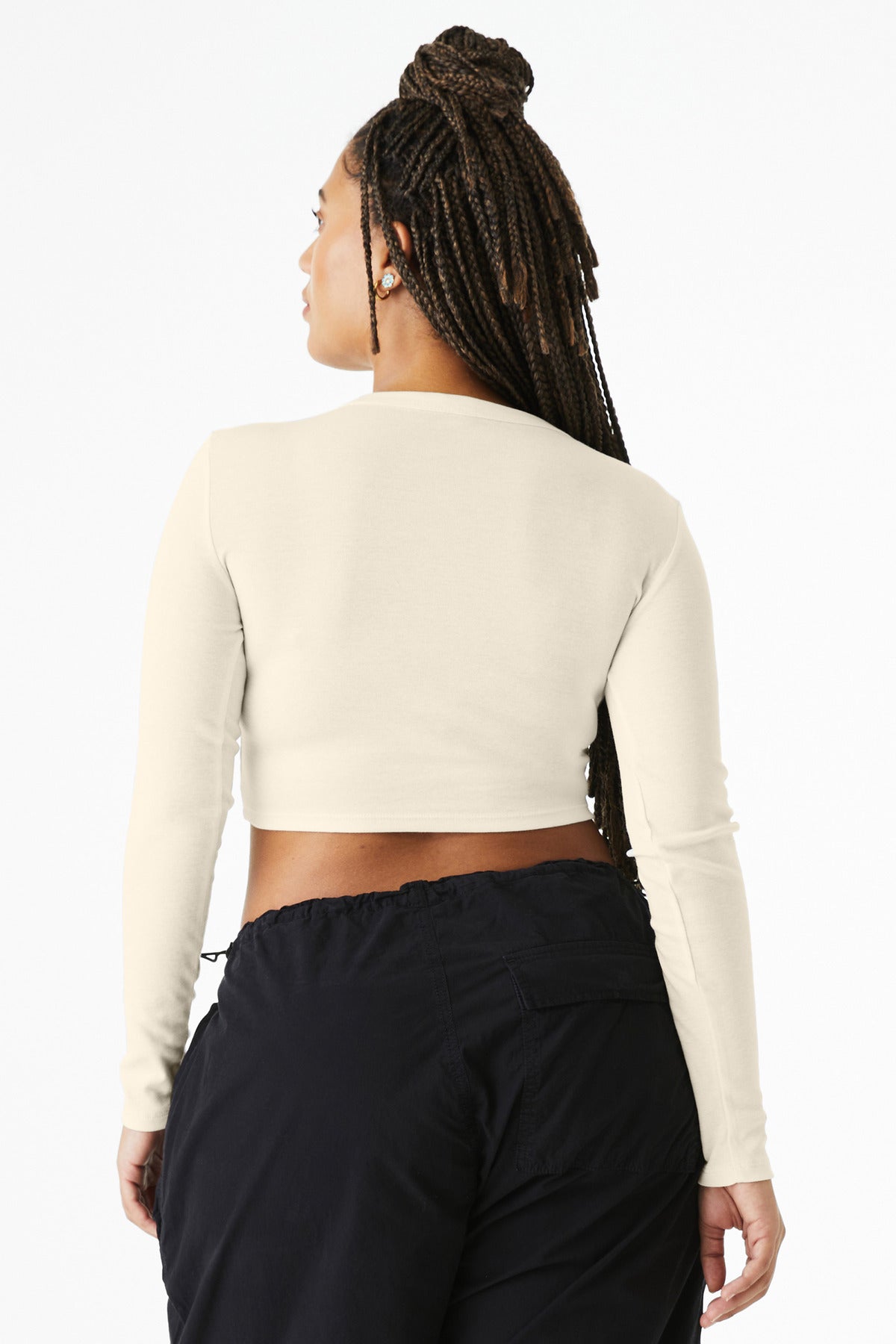 Back Model Solid Natural Blend