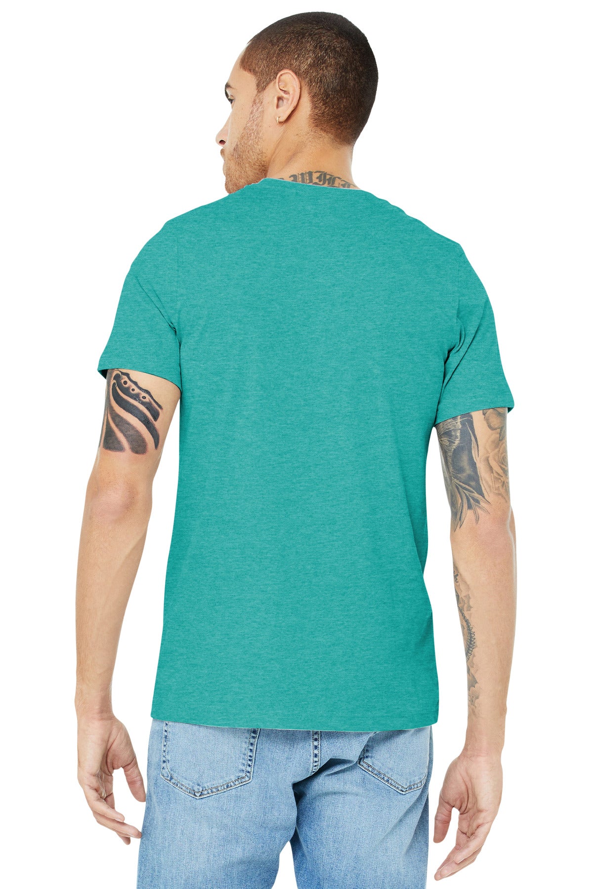 Back Model Heather Sea Green