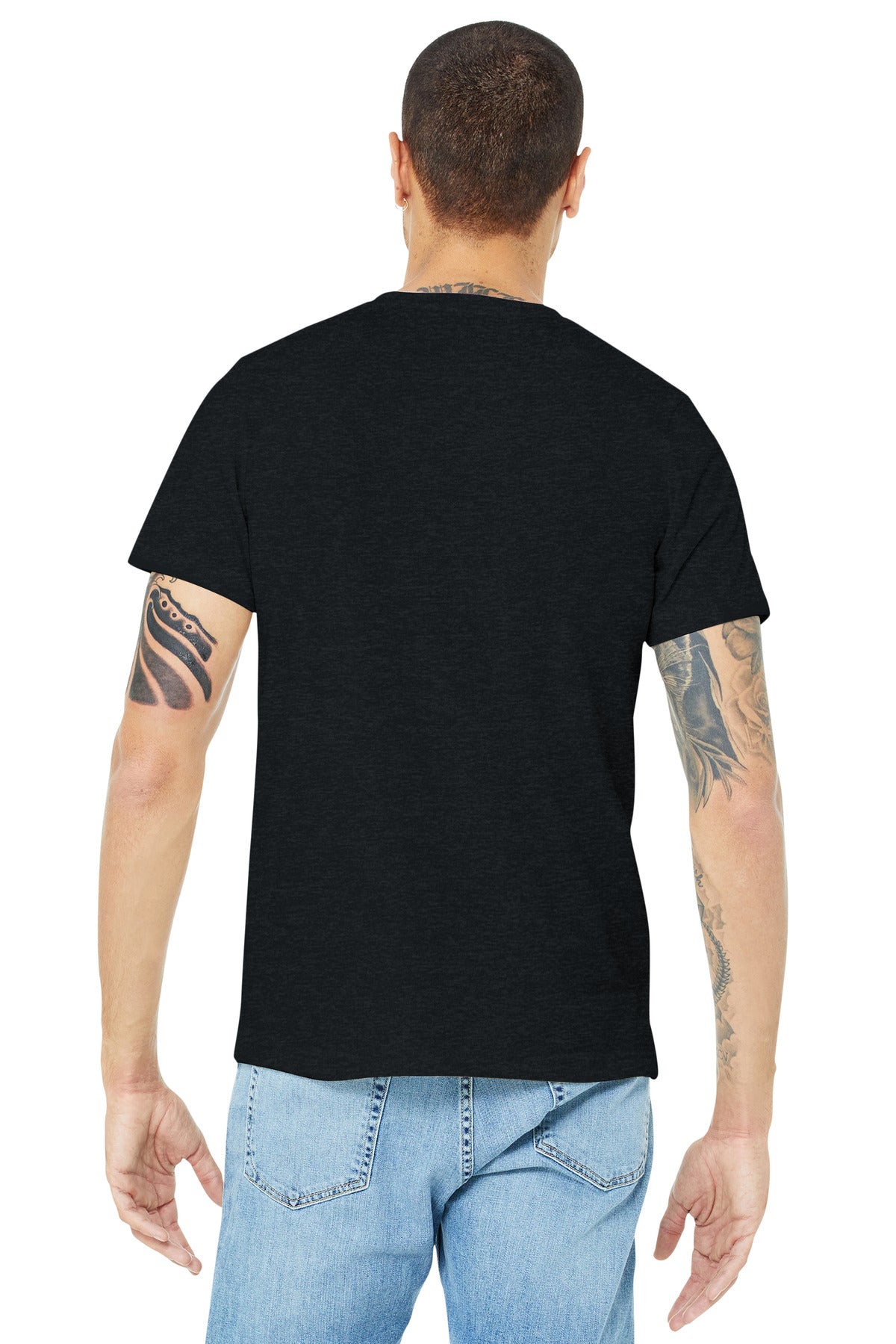 Back Model Dark Grey Heather