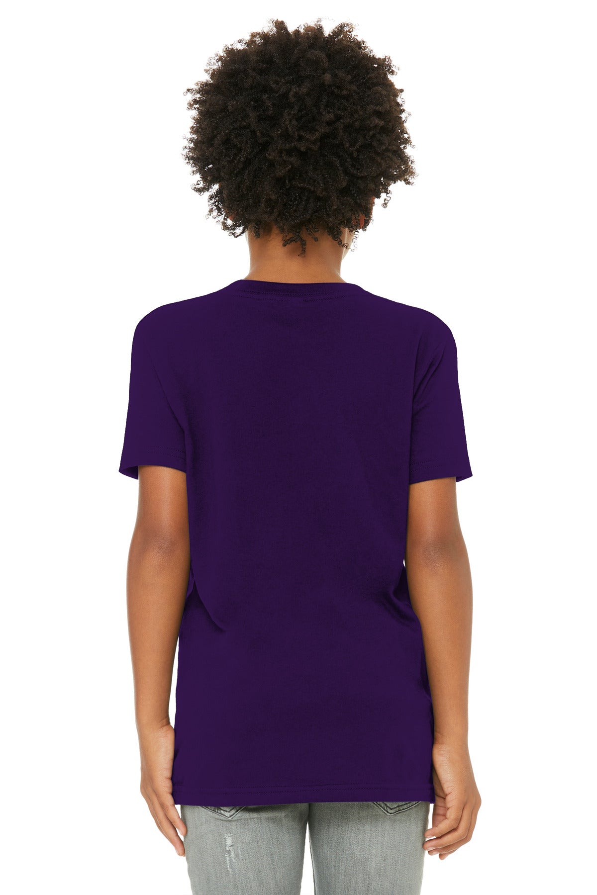Back Model Team Purple
