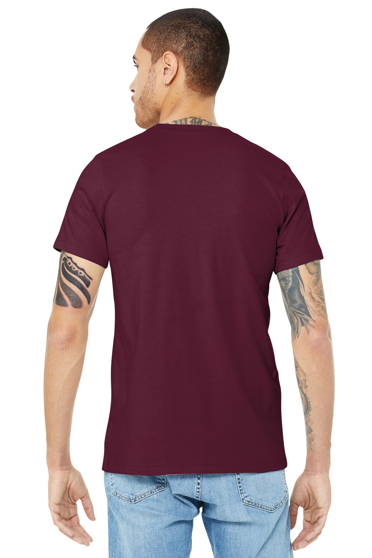 Back Model Maroon