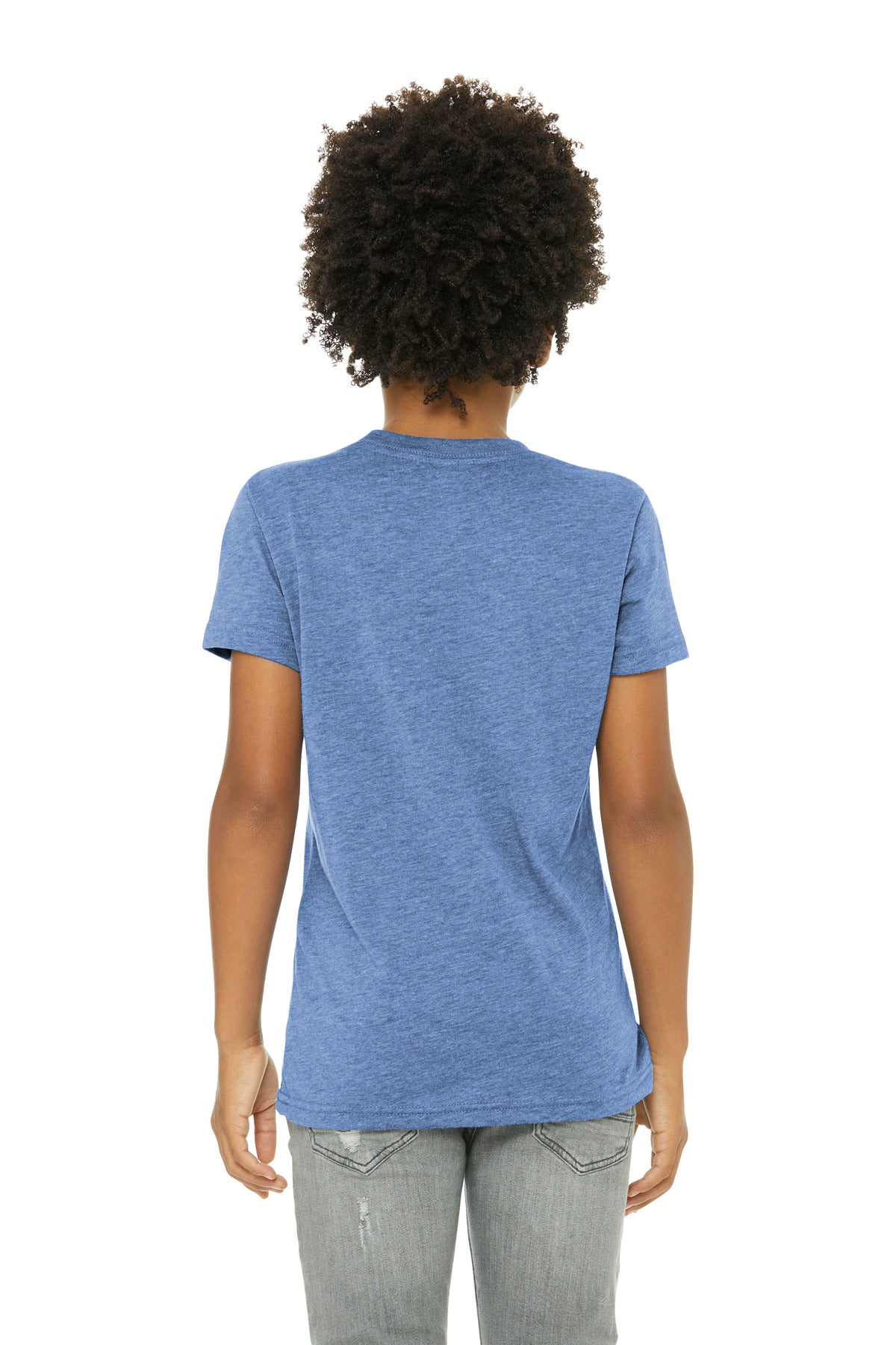 Back Model Blue Triblend