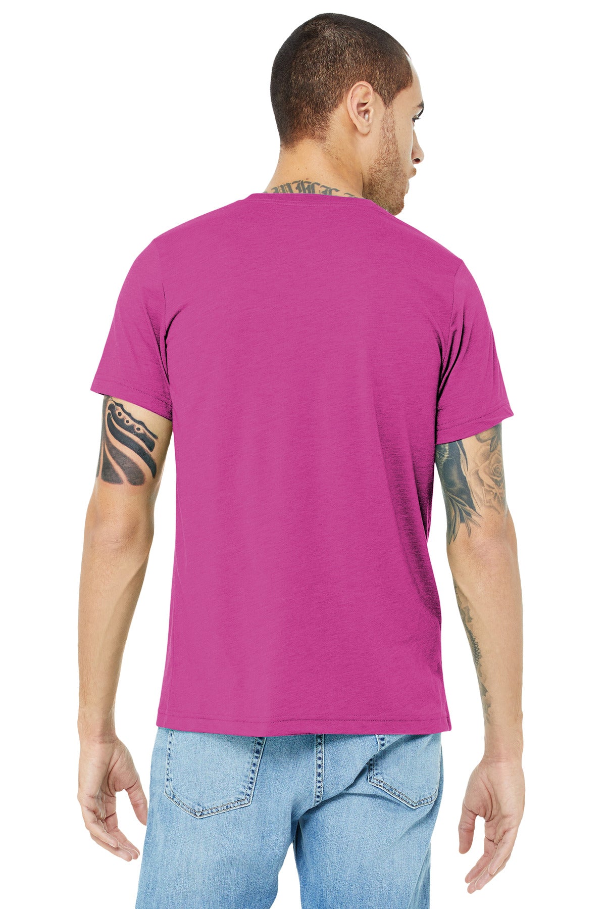 Back Model Berry Triblend