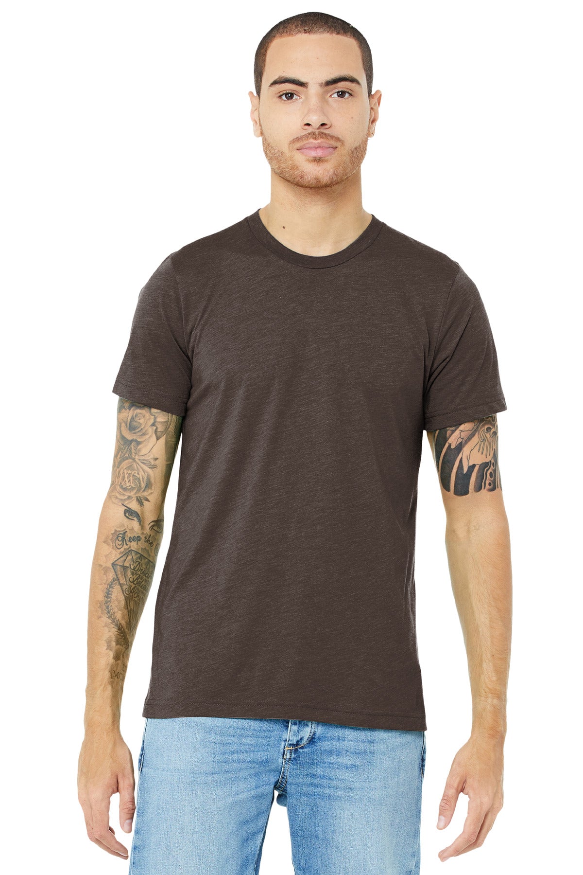 Model Brown Triblend