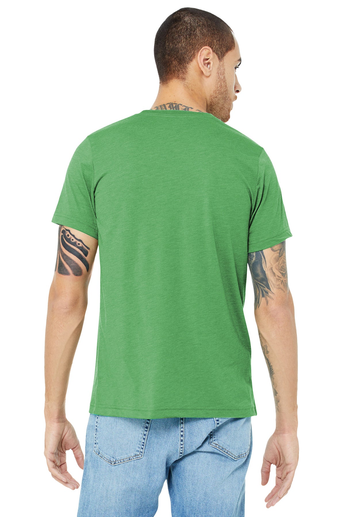 Back Model Green Triblend