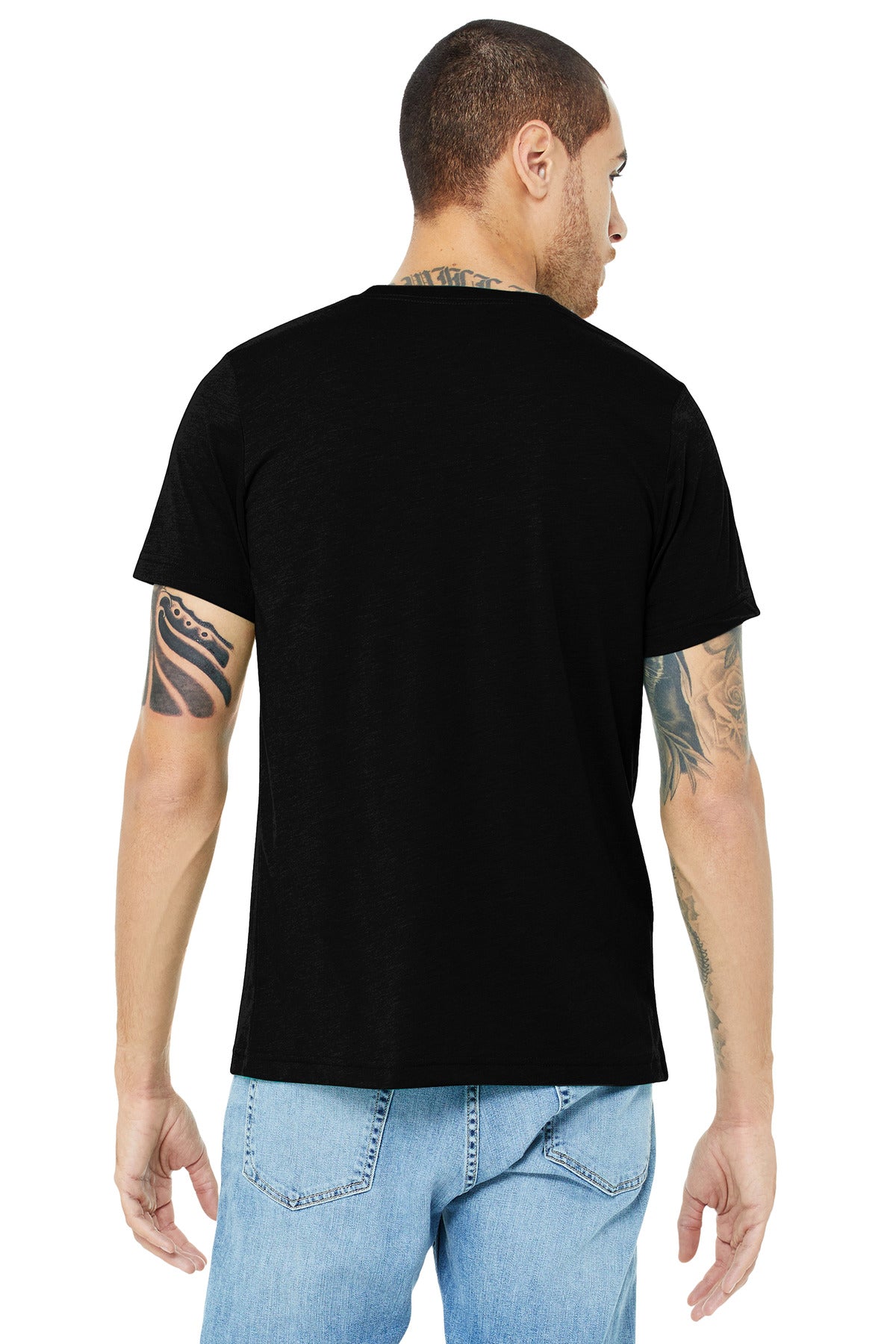 Back Model Solid Black Triblend