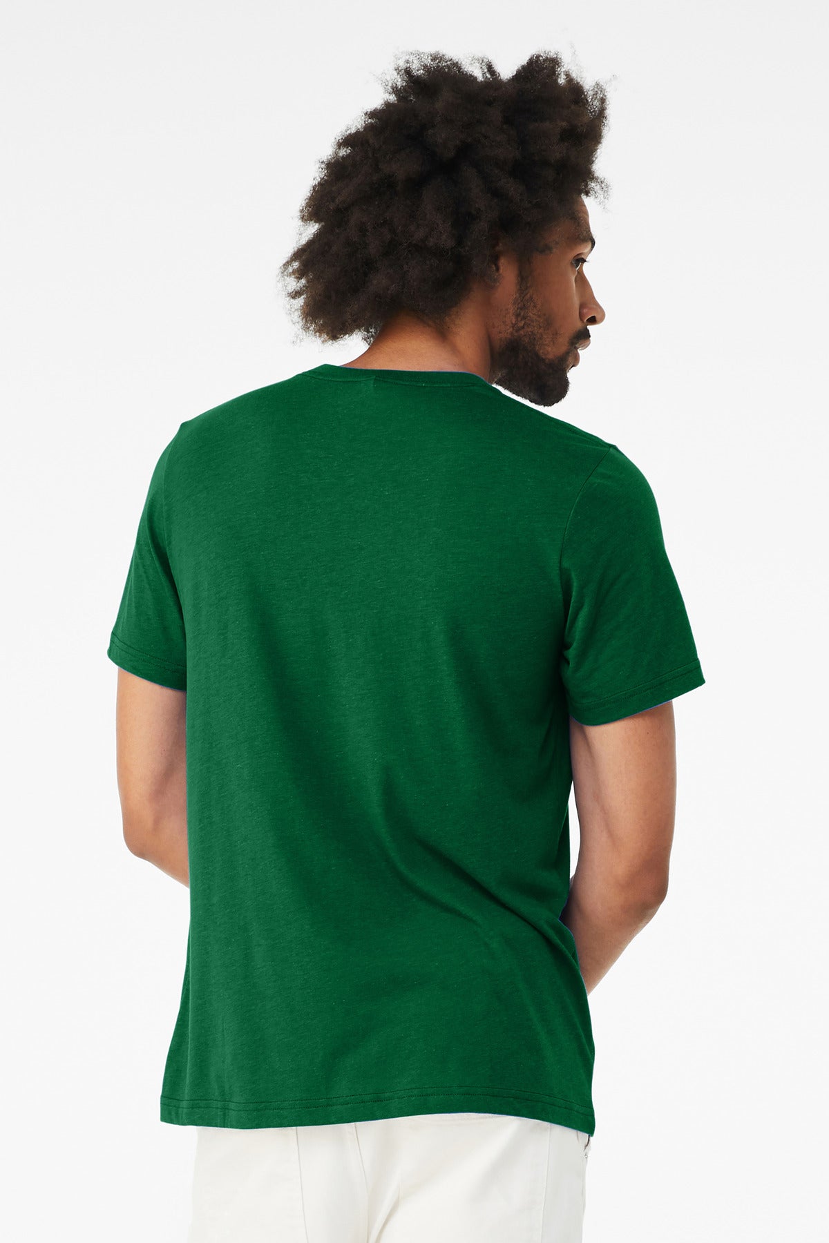 Back Model Solid Kelly Triblend