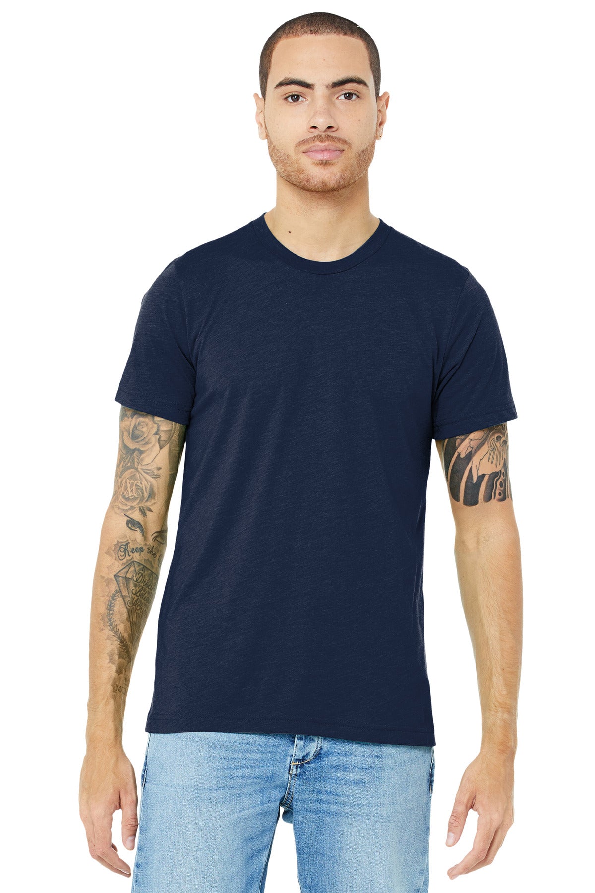 Model Solid Navy Triblend