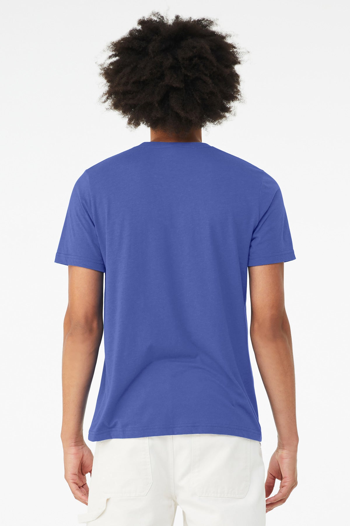 Back Model Solid True Royal Triblend