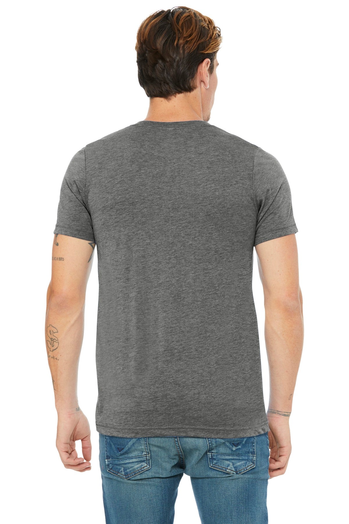 Back Model Grey Triblend