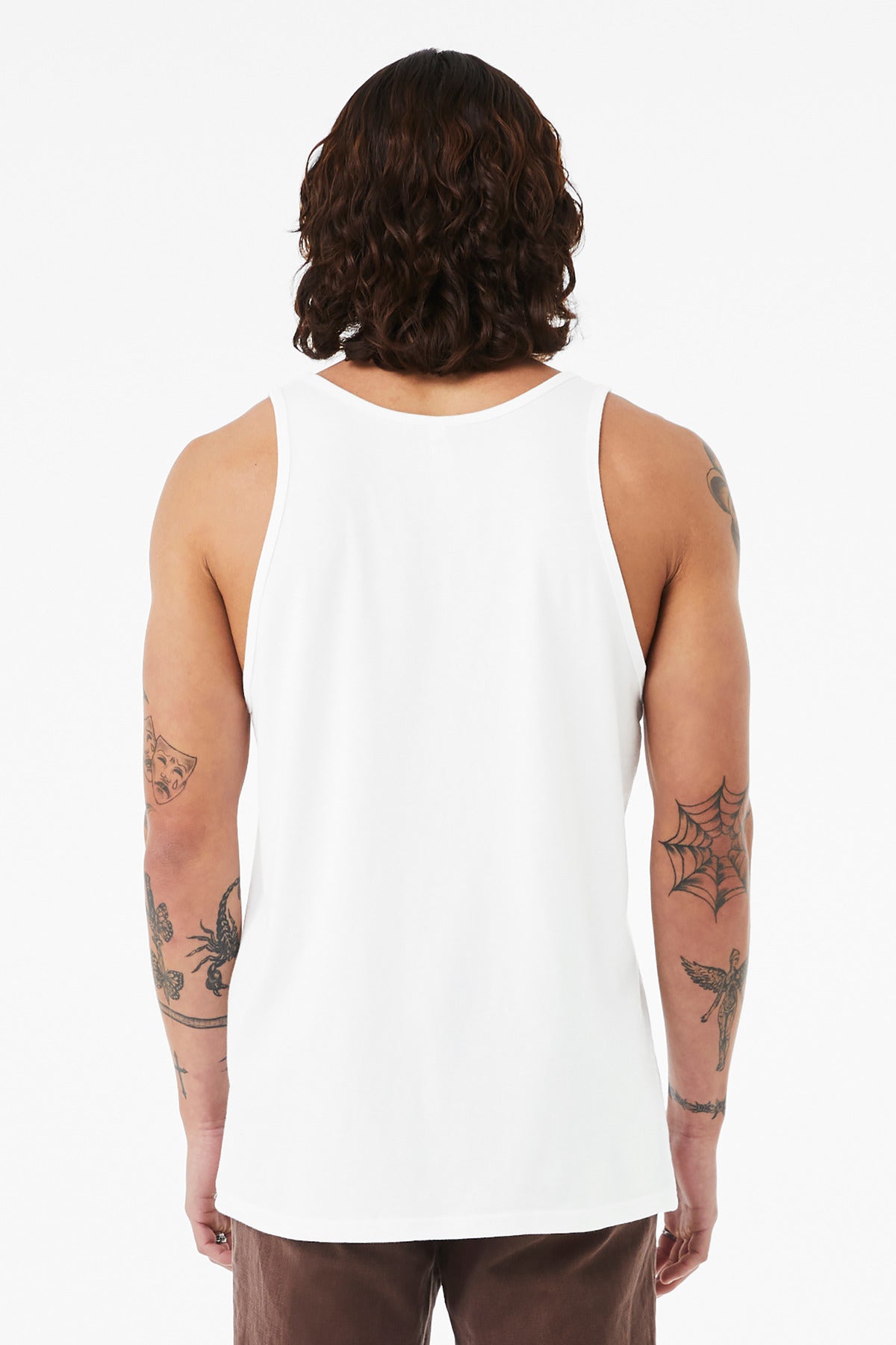 Back Model Solid White Blend