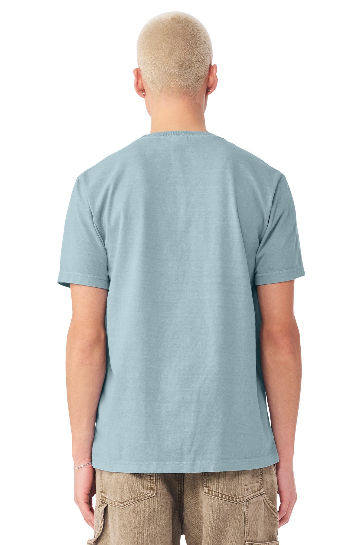 Back Model Light Washed Denim