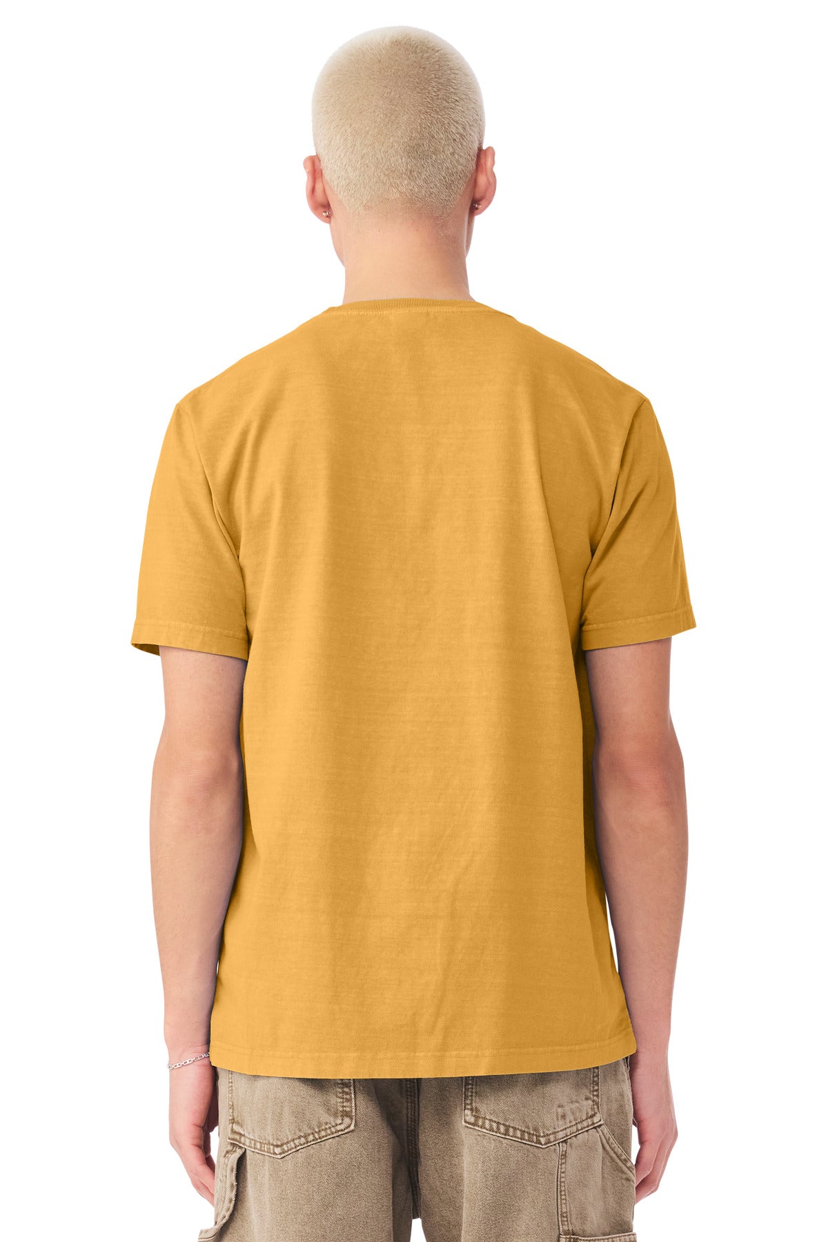 Back Model Washed Mustard