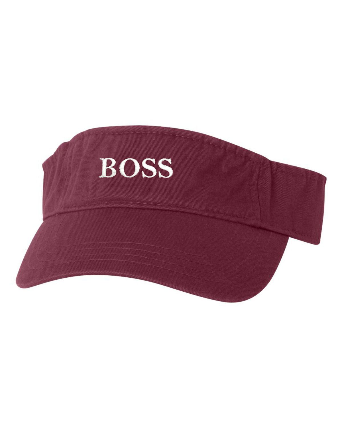 Boss Embroidered Visor Dad Hat