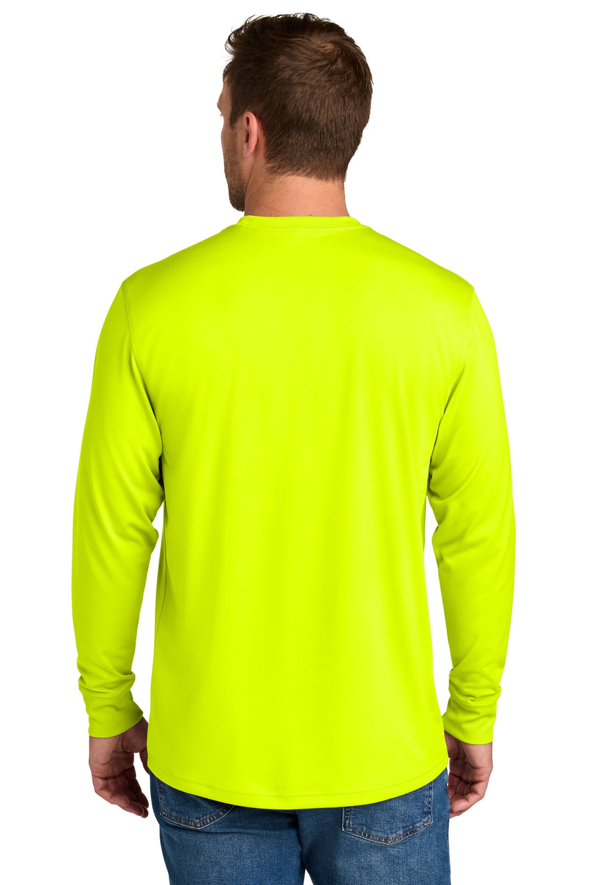 Back Model Safety Yellow