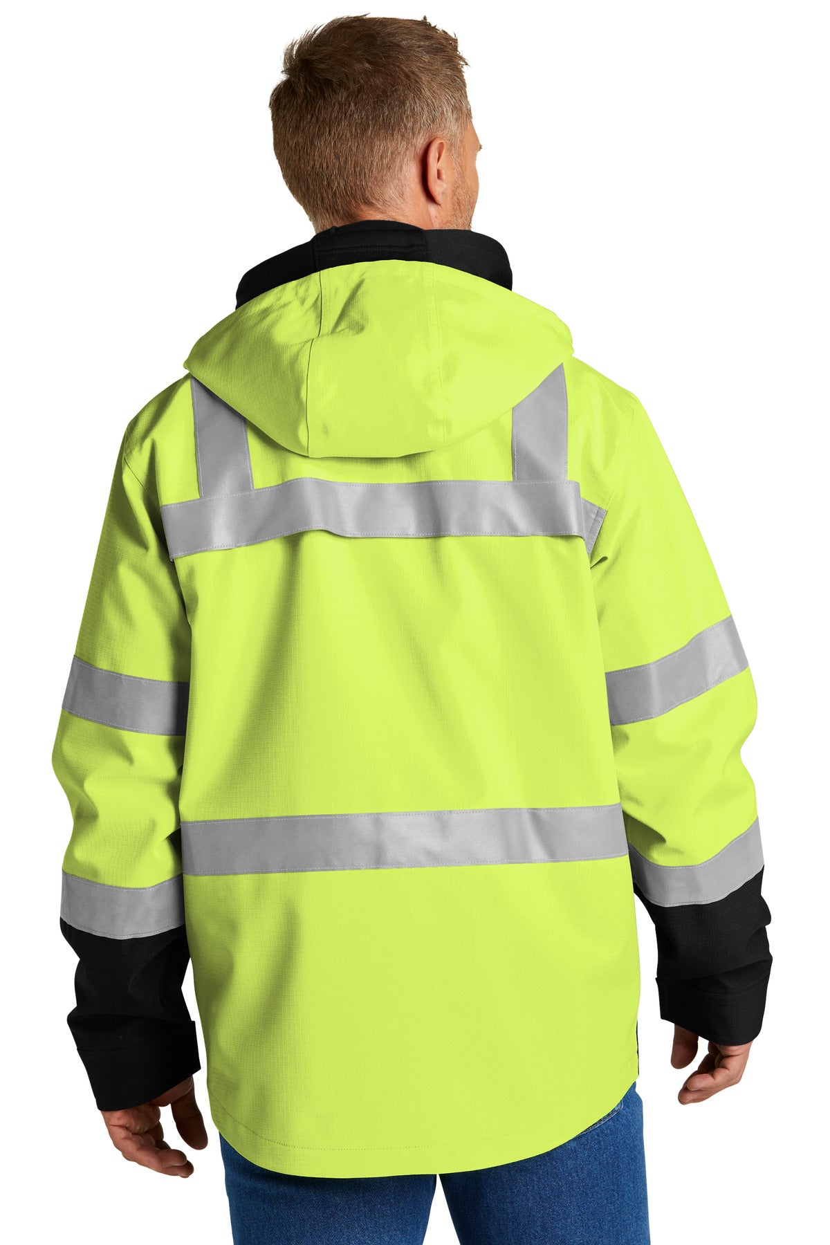 Back Model Safety Yellow
