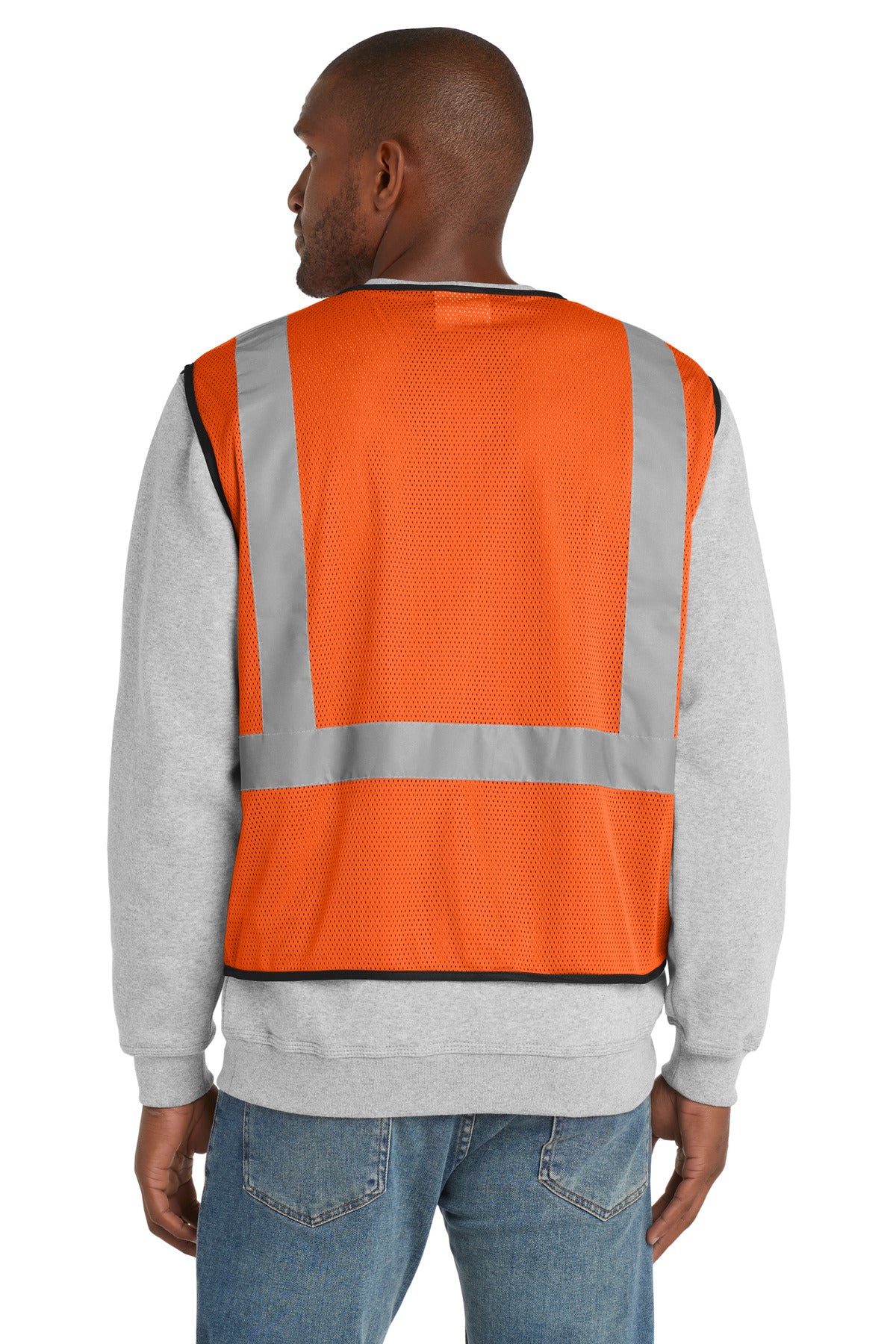 Back Model Safety Orange