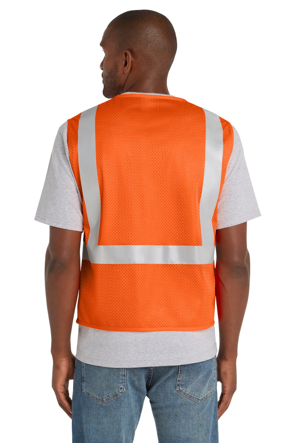 Back Model Safety Orange