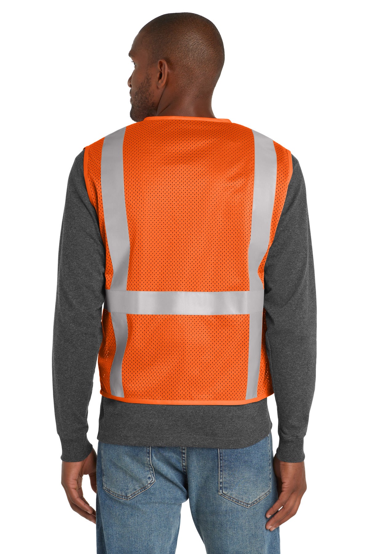 Back Model Safety Orange