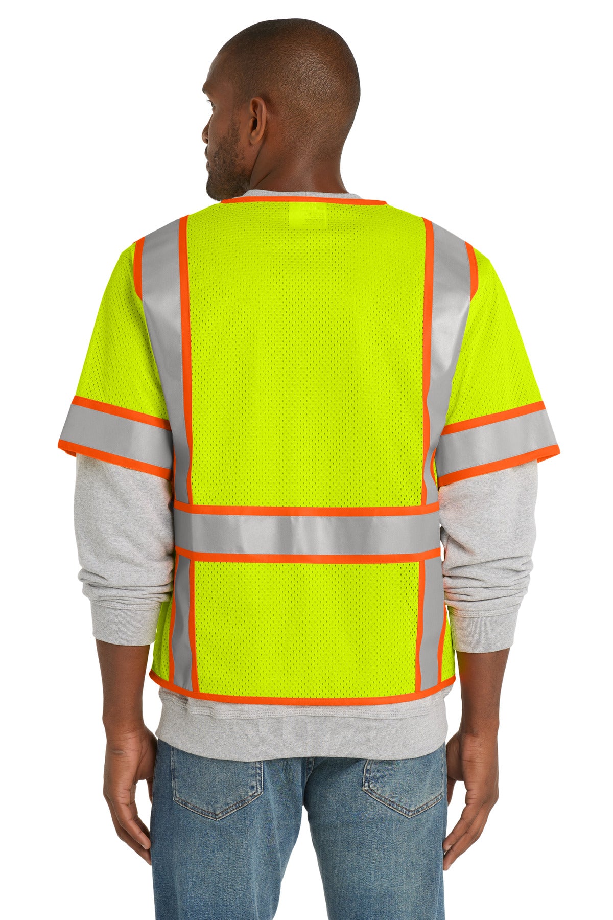 Back Model Safety Yellow