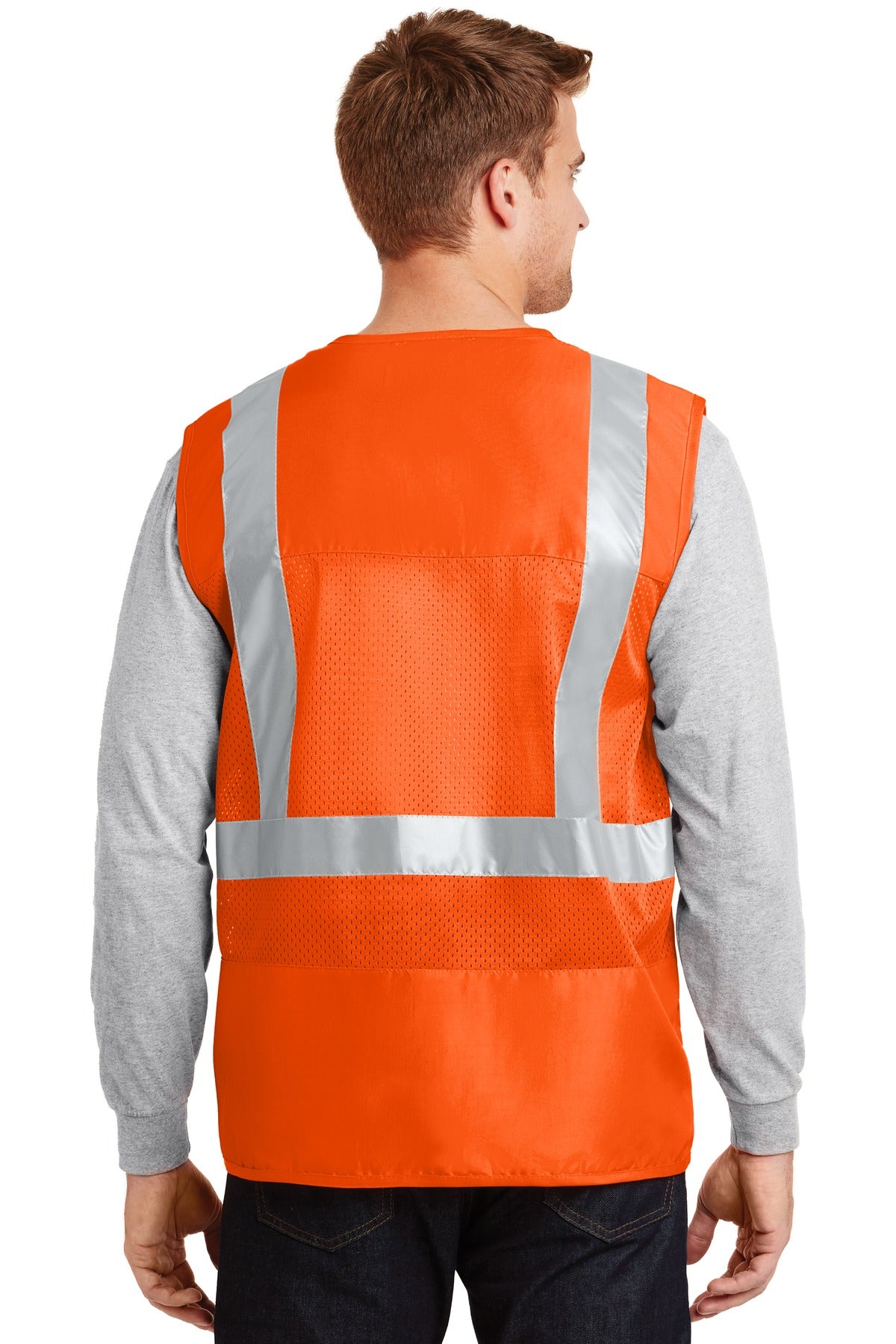 Back Model Safety Orange