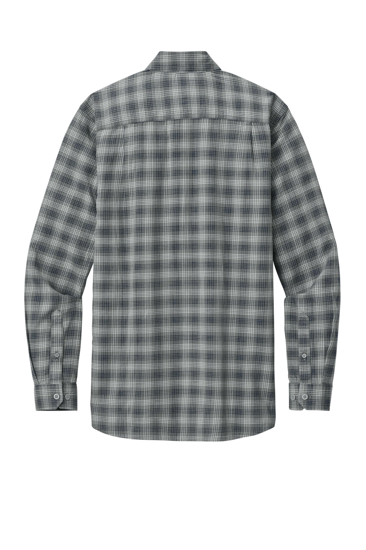 Back Product Plaid Steel Navy