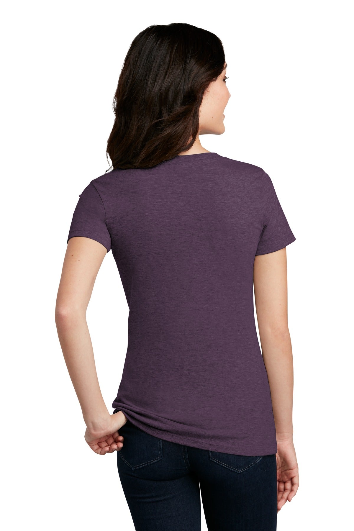 Back Model Heathered Eggplant