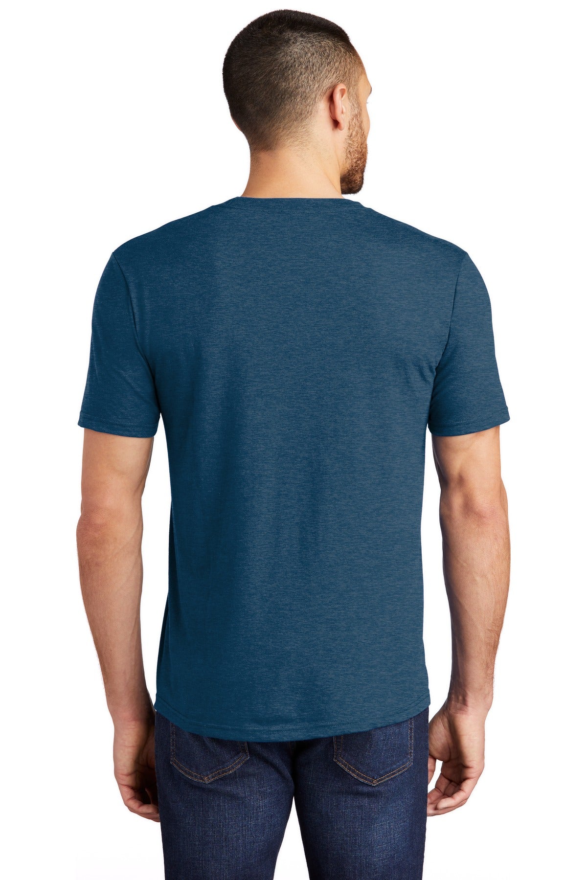 Back Model Heathered Neptune Blue