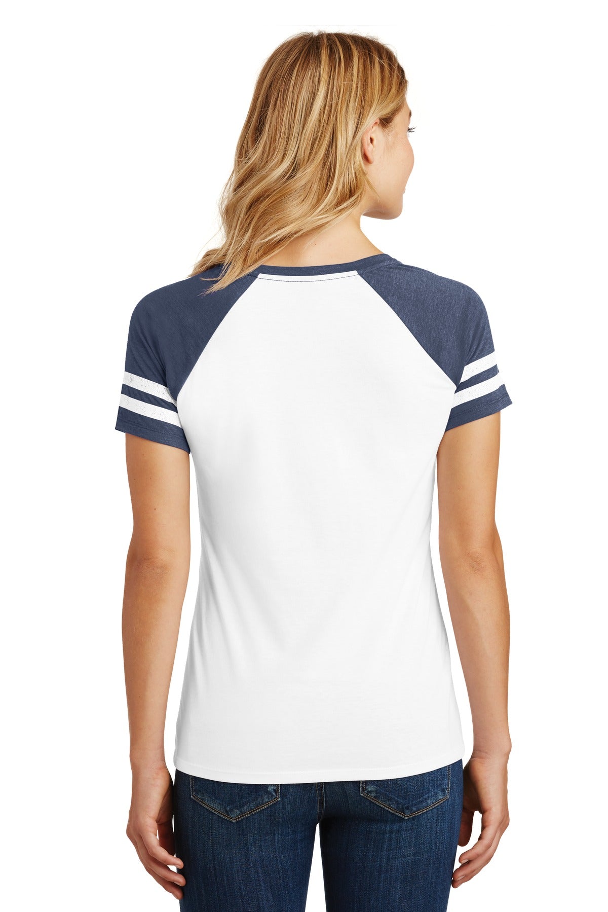 Back Model White/ Heathered True Navy