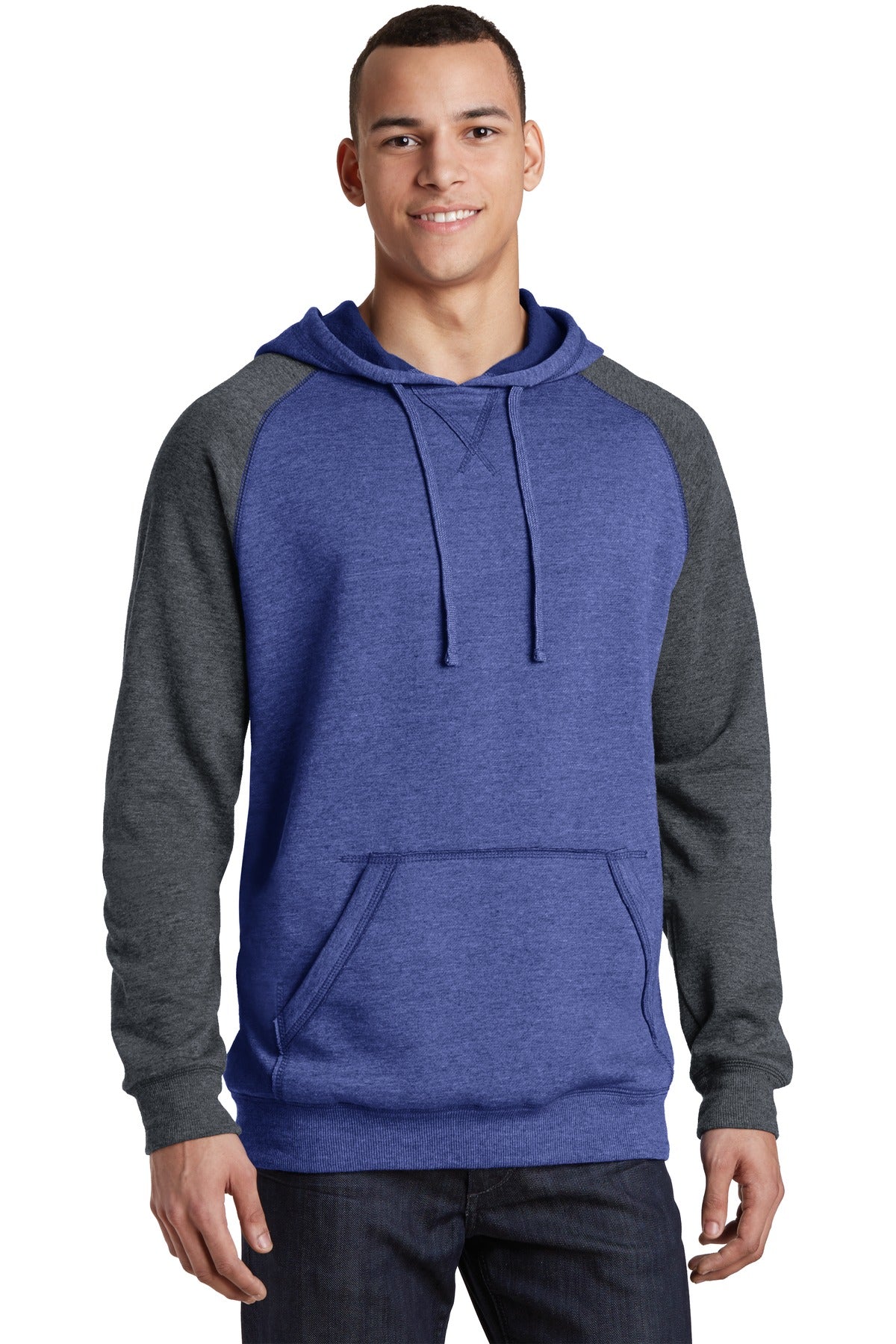Model Heathered Deep Royal/ Heathered Charcoal