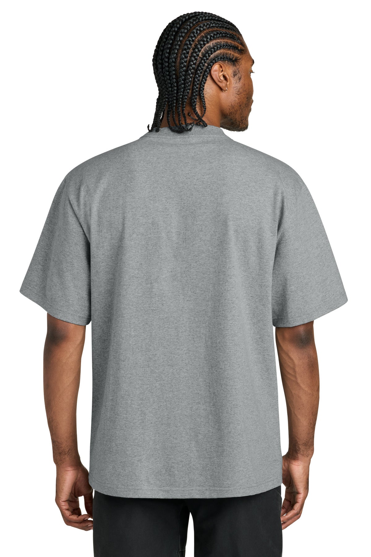Back Model Light Heather Grey