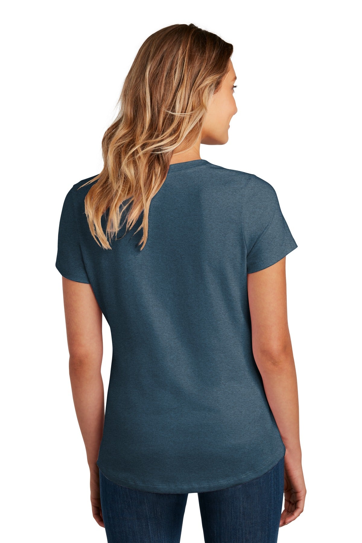 Back Model Heathered Neptune Blue