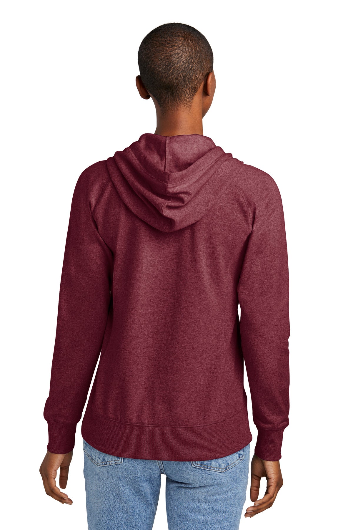 Back Model Maroon Heather
