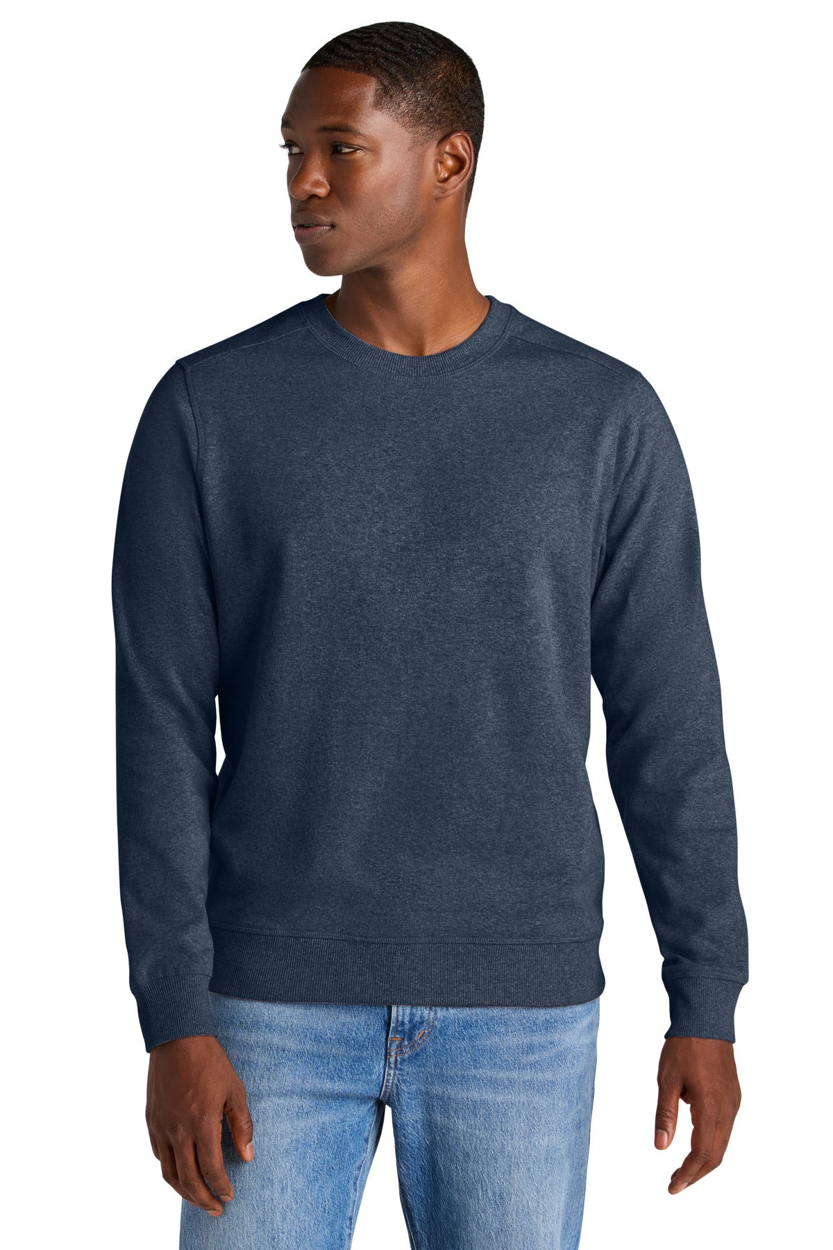 Model Heathered Navy