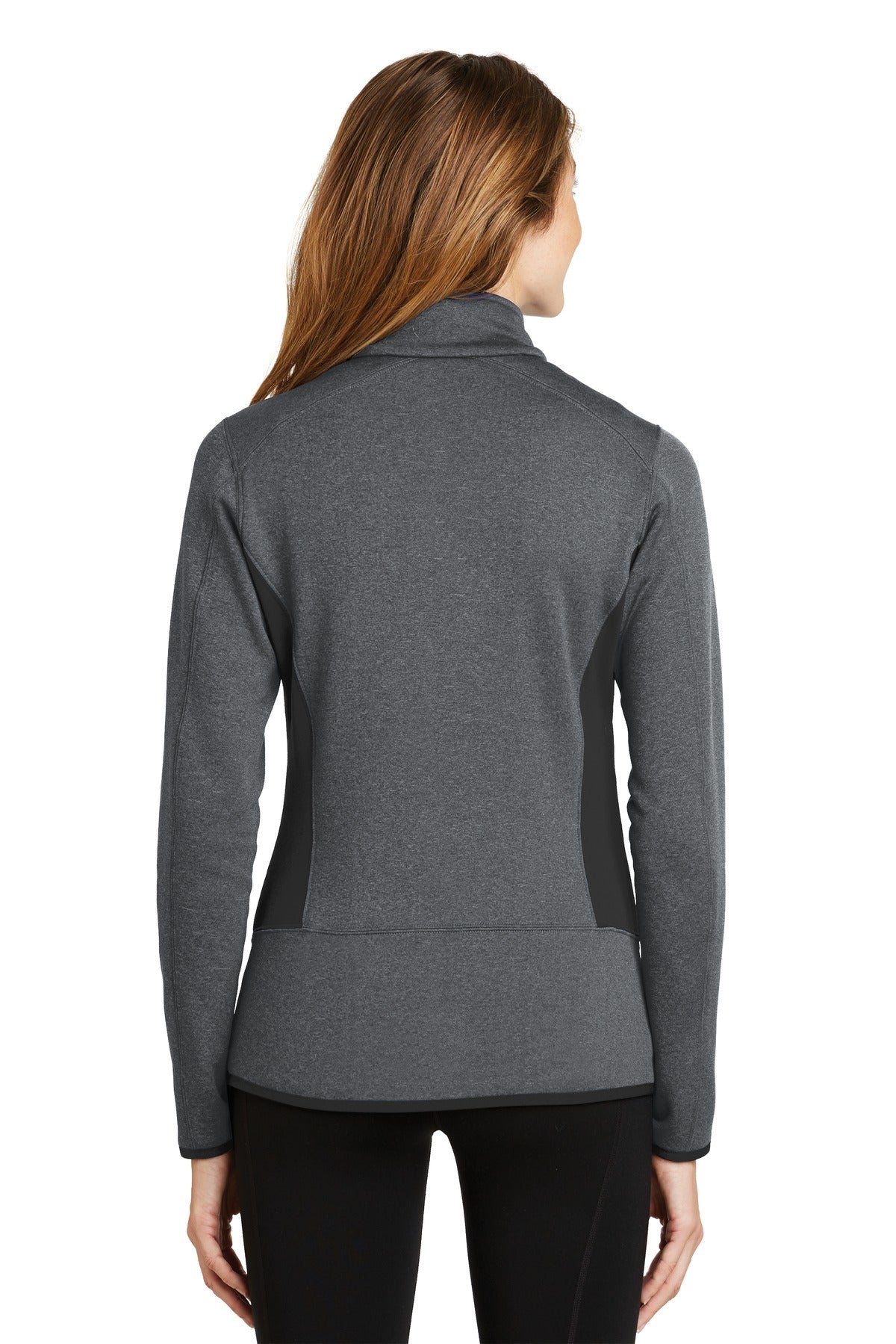 Back Model Dark Charcoal Heather