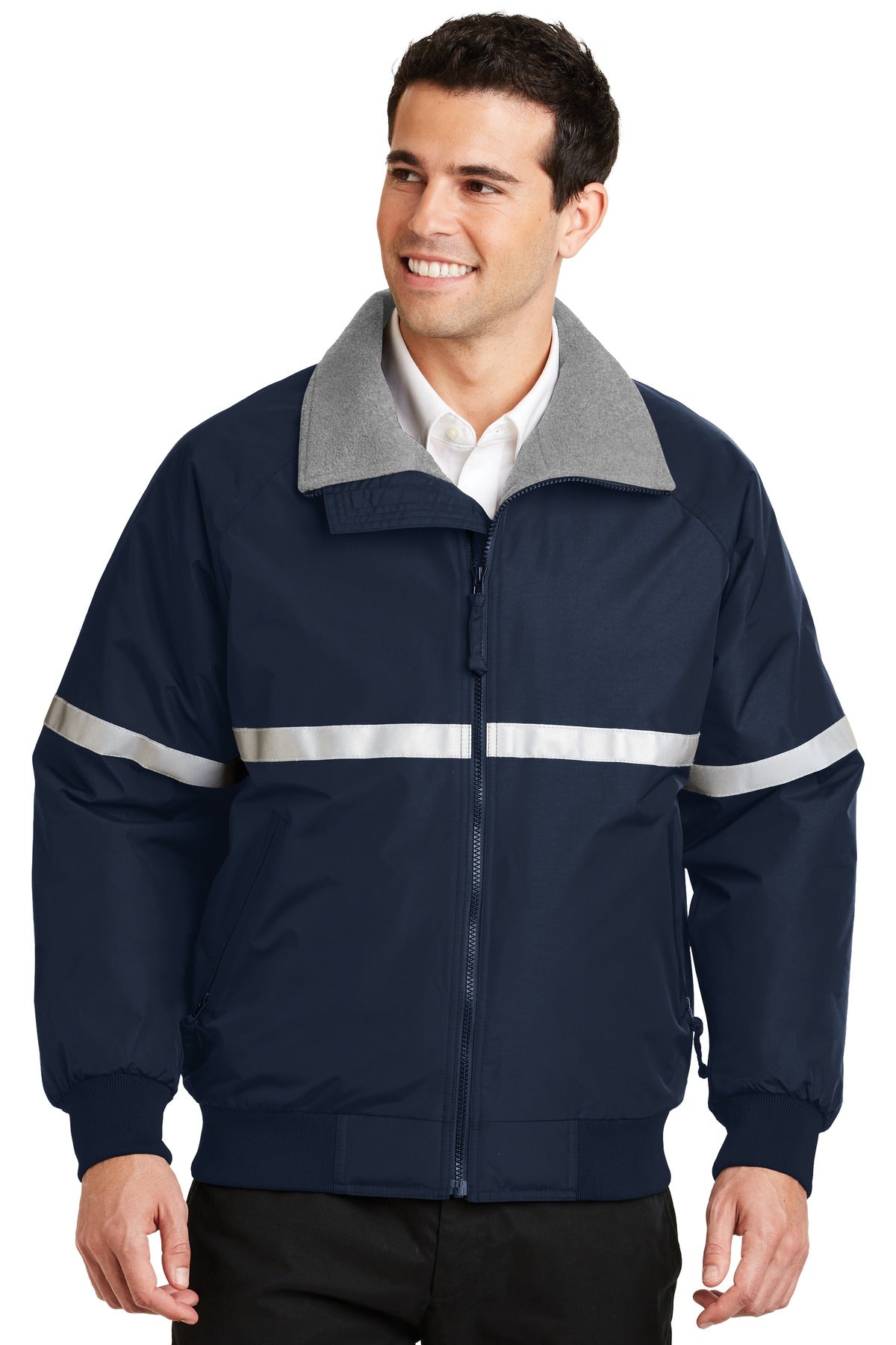 Model True Navy/ Grey Heather/ Reflective