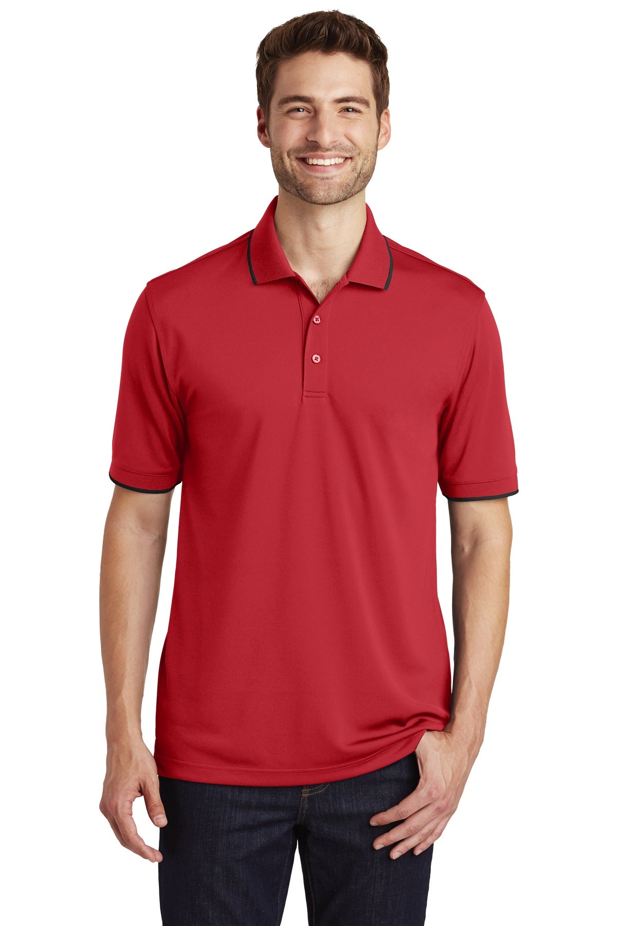 Model Rich Red/ Deep Black