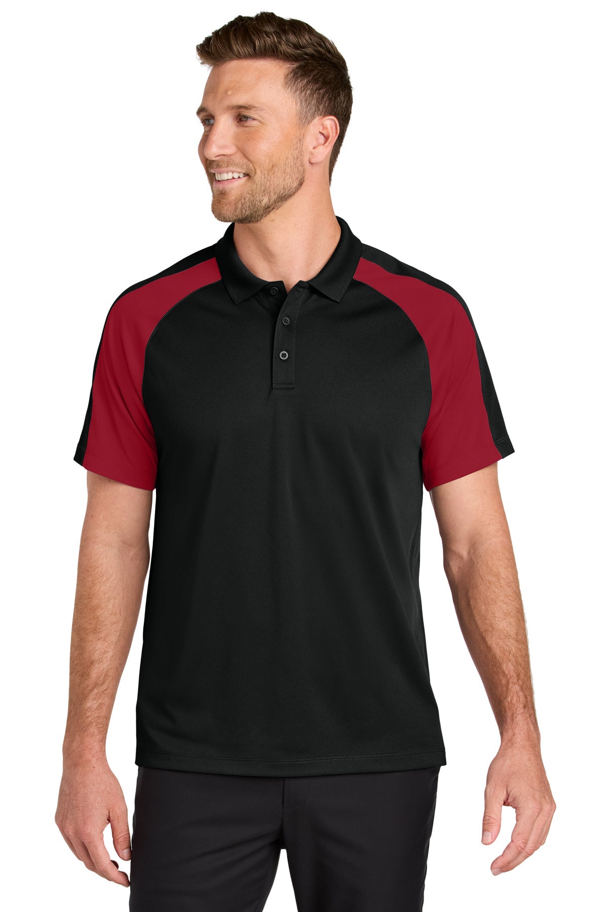 Model Deep Black/ Rich Red