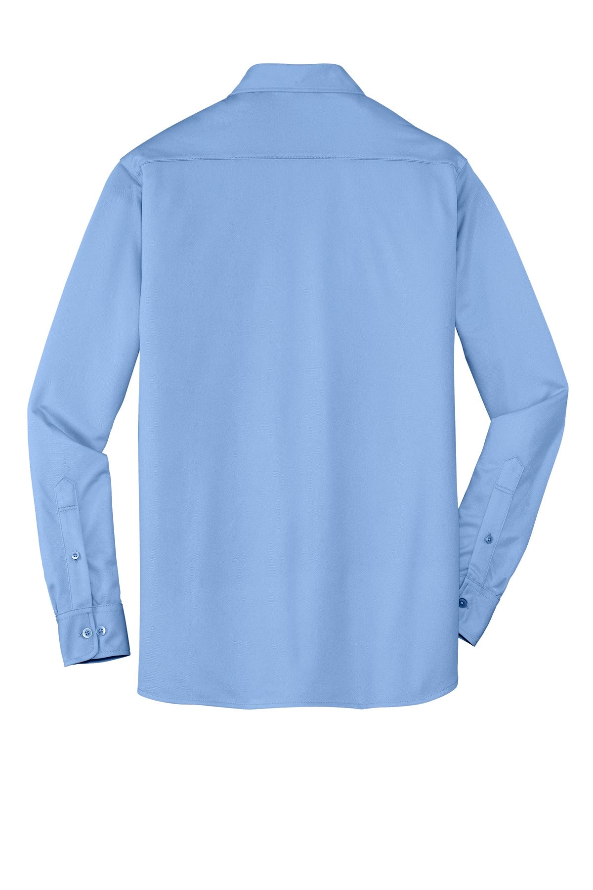 Back Product Dress Shirt Blue