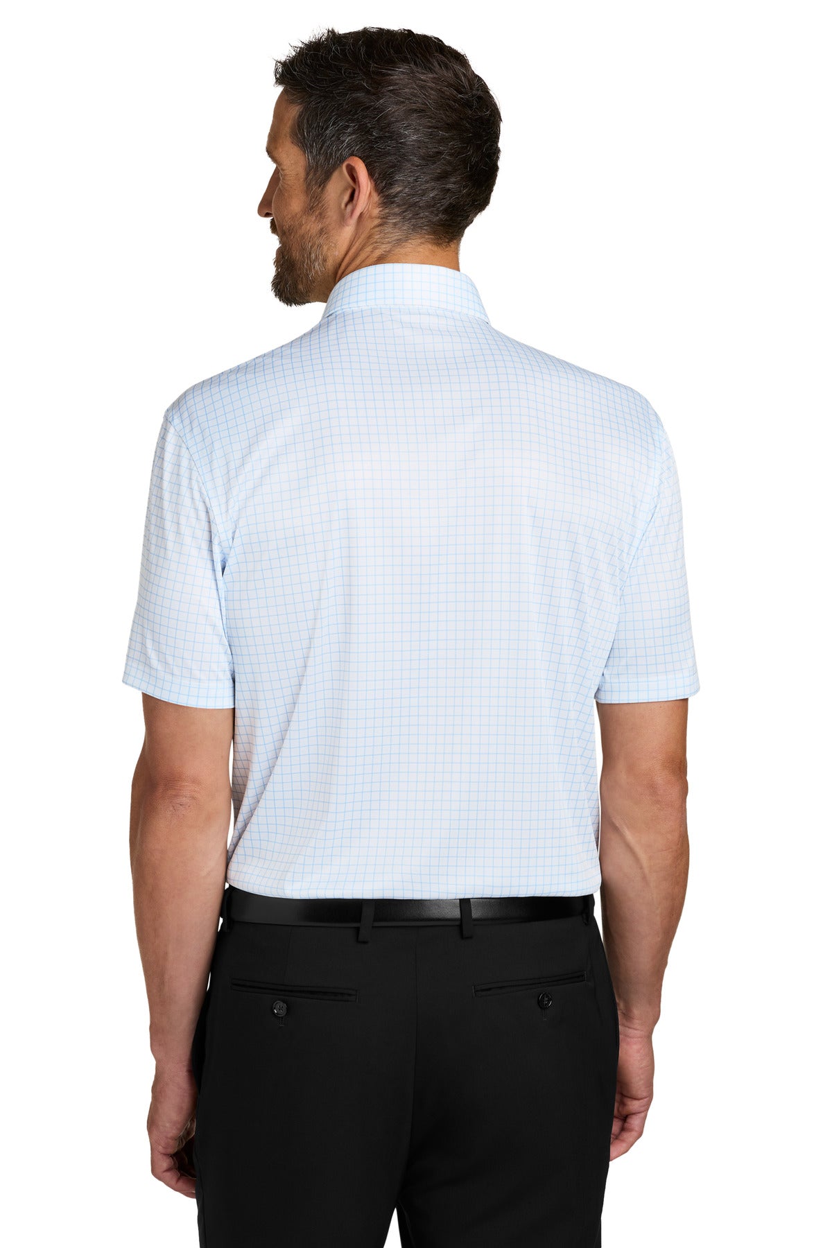 Back Model Cloud Blue Check