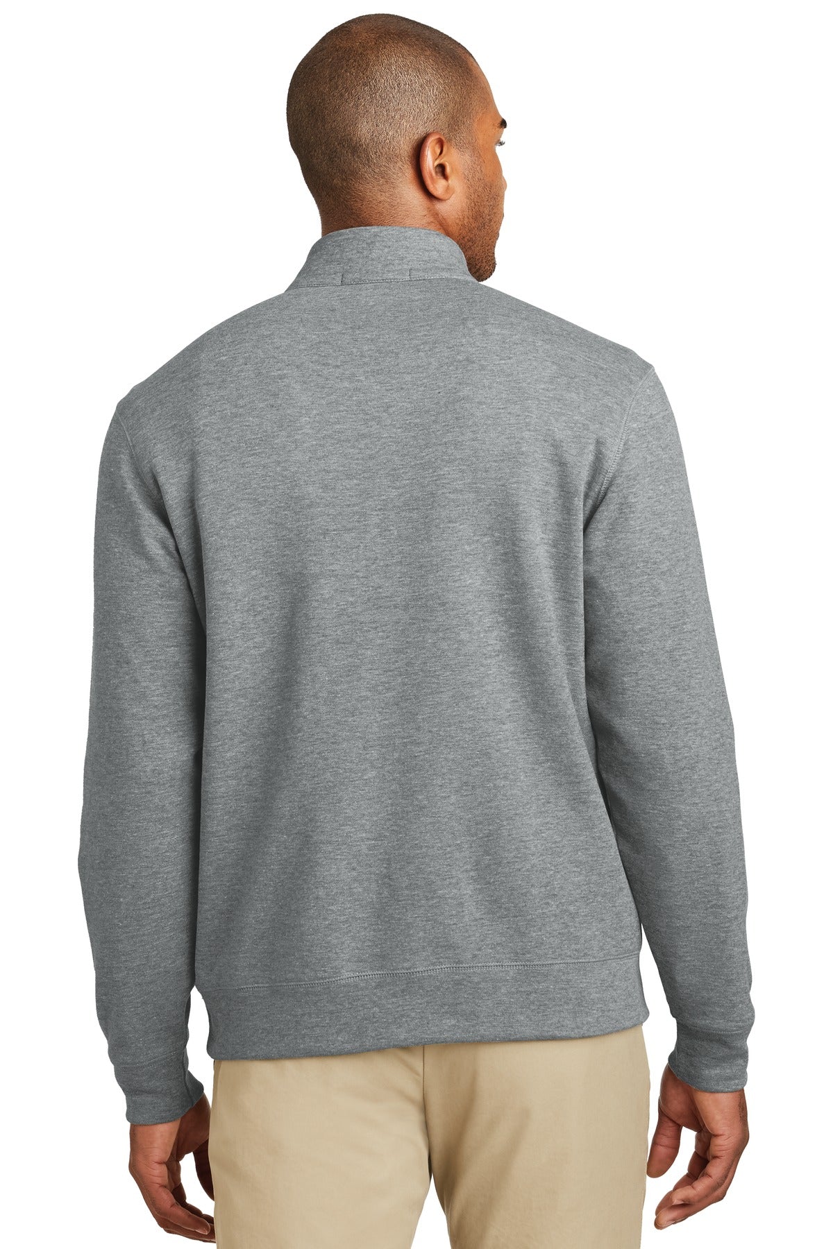 Back Model Medium Heather Grey/ Charcoal Heather