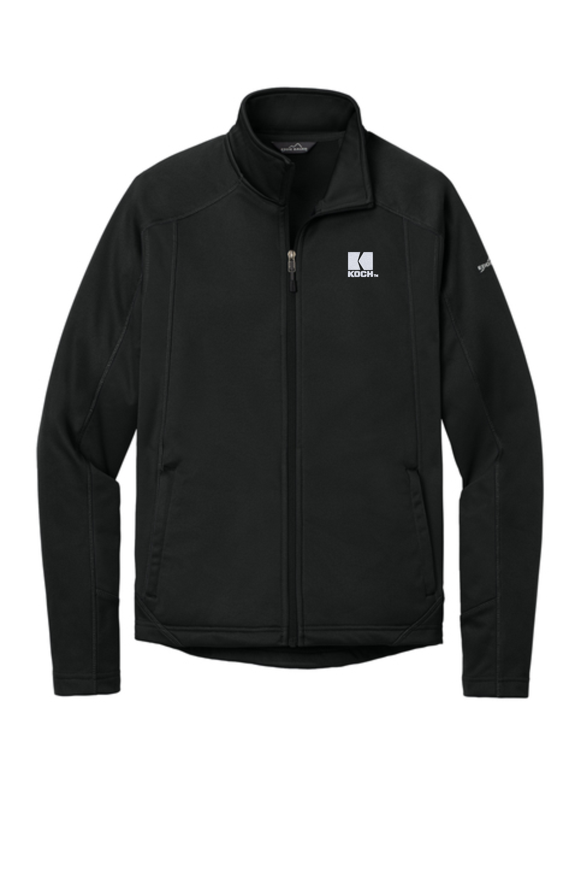 Eddie Bauer EB542 Trail Soft Shell Jacket With Koch Embroidery