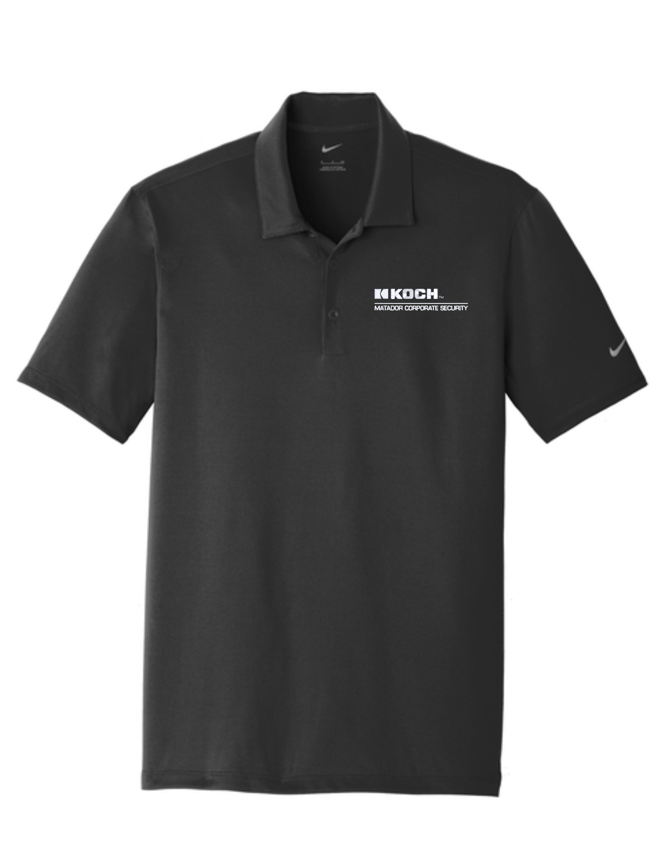 Nike 883681 Dri-FIT Legacy Polo With Koch Text Embroidery