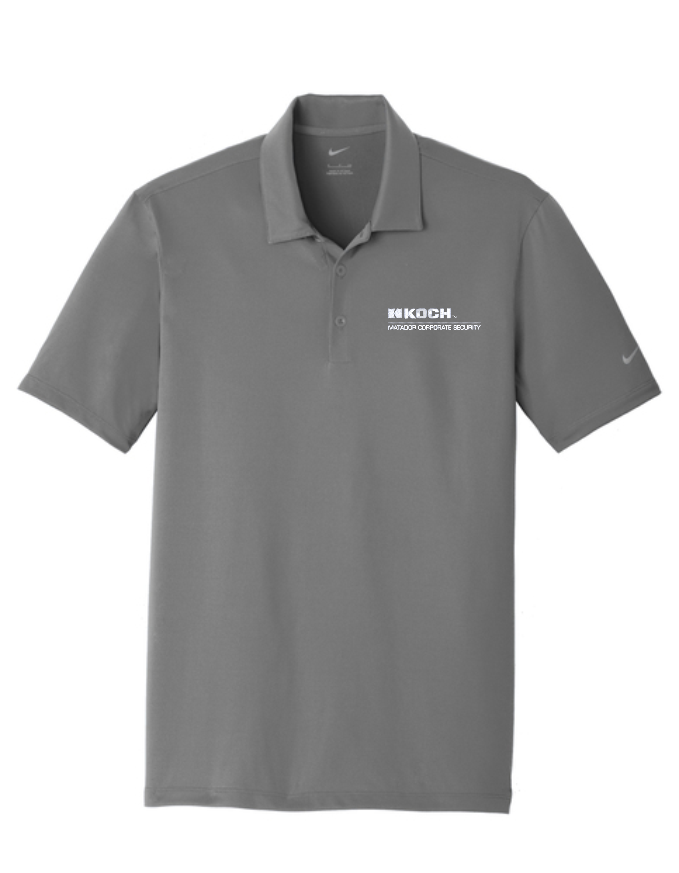 Nike 883681 Dri-FIT Legacy Polo With Koch Text Embroidery