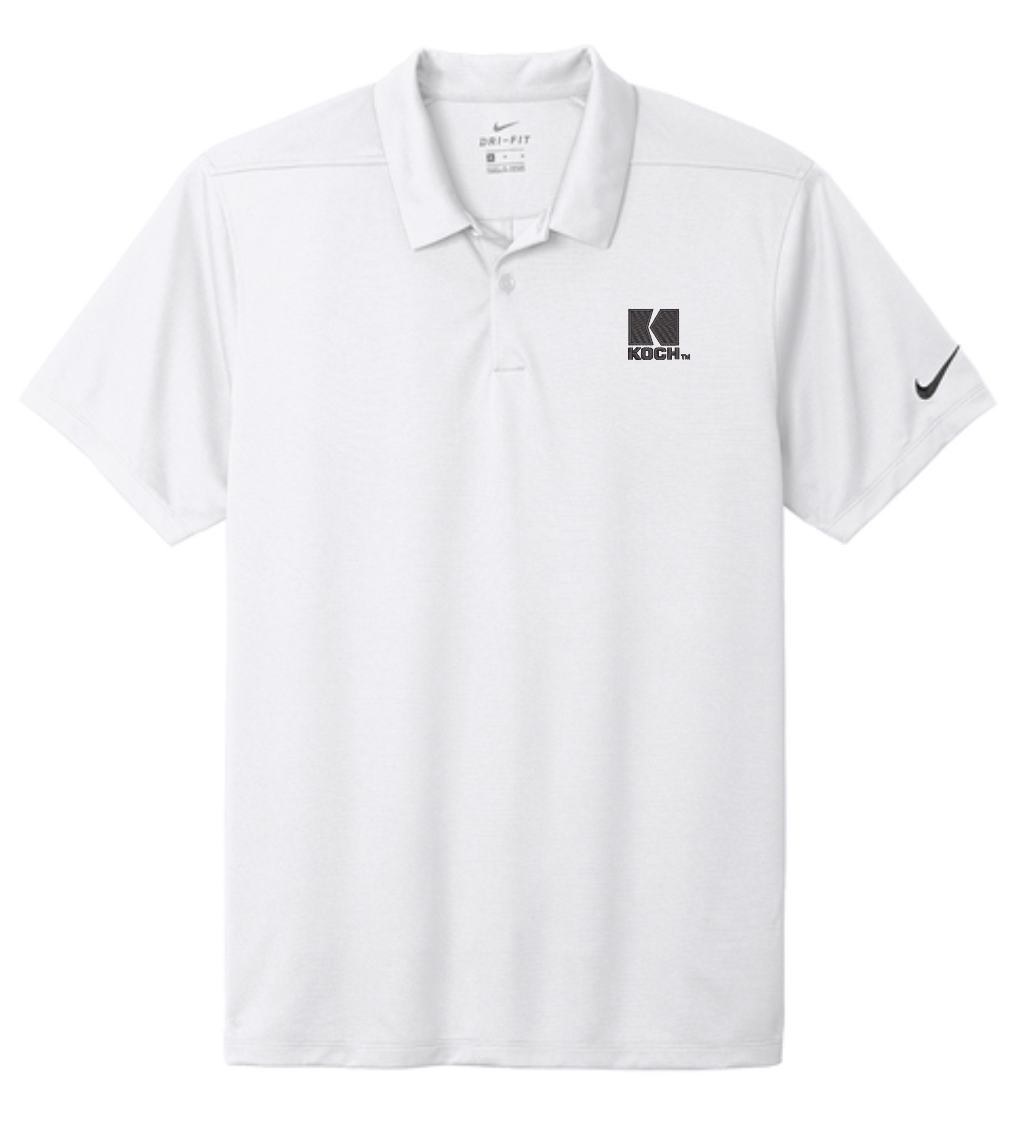 Nike NKBV6042 Dry Essential Solid Polo With Koch Embroidery