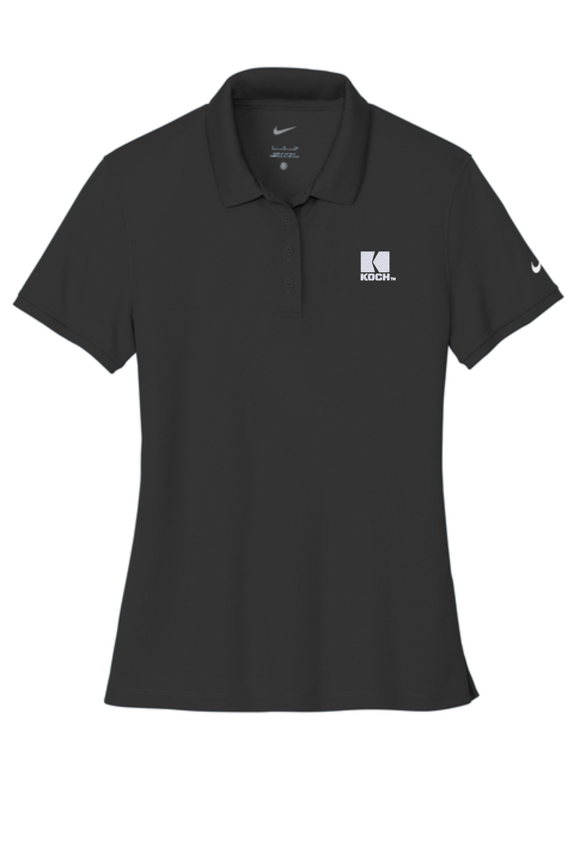 Nike NKDX6685 Women's Victory Solid Polo With Koch Embroidery